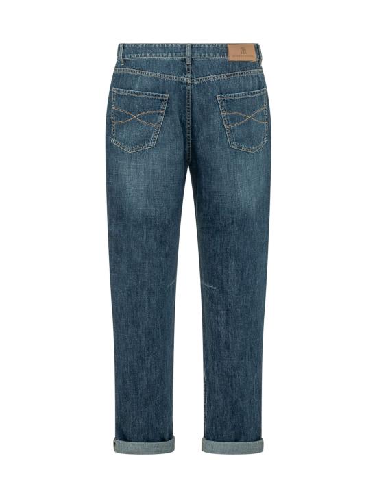 26FW 브루넬로 쿠치넬리 데님 팬츠 M0Z37X1290 C1468 DENIM SCURO OLD - BRUNELLO CUCINELLI