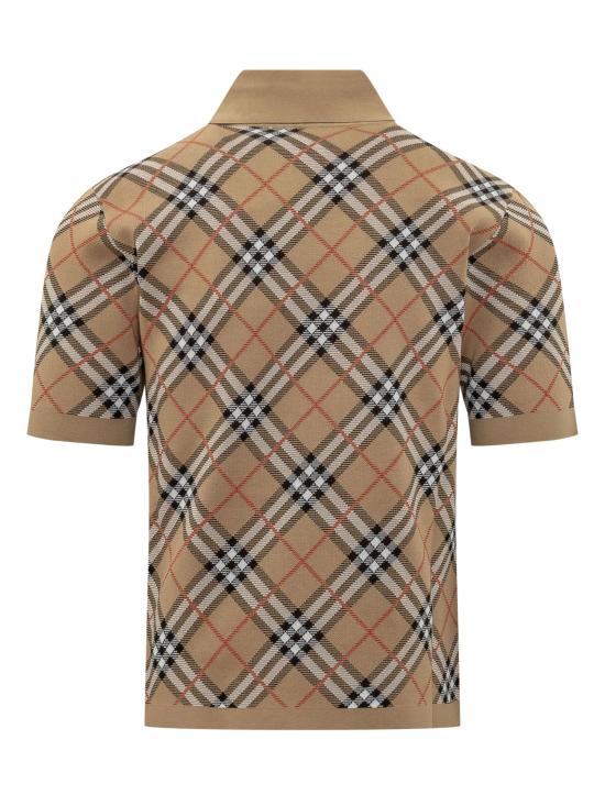 26FW 버버리 폴로 티셔츠 8127792 B9368 SAND IP CHECK - BURBERRY
