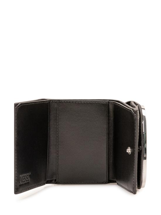 26FW 디젤 1DR 트라이폴드 코인 XS li 월렛 X09887PR818 T8013 BLACK - DIESEL