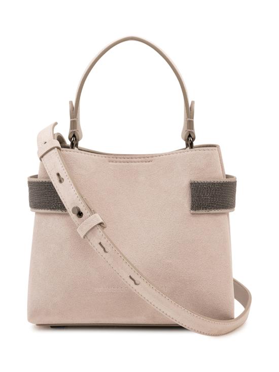 26FW 브루넬로 쿠치넬리 스몰 에센스 탑핸들 백 MBDLD2499 C9593 EVERGREEN 2 - BRUNELLO CUCINELLI