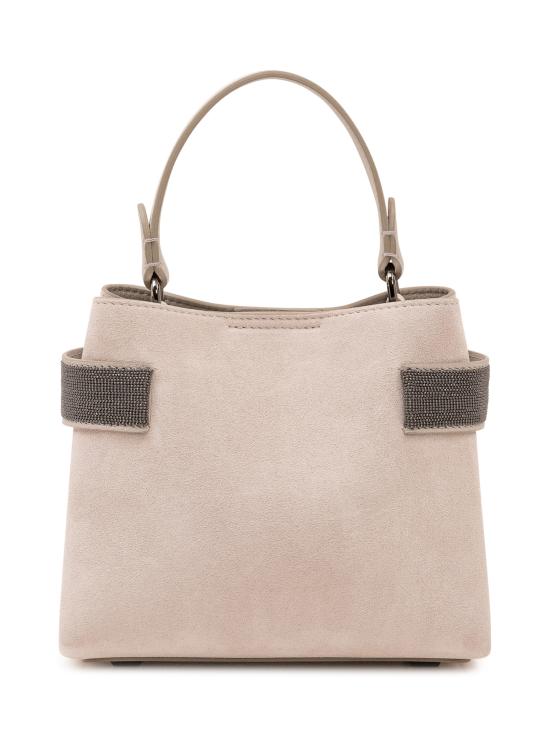 26FW 브루넬로 쿠치넬리 스몰 에센스 탑핸들 백 MBDLD2499 C9593 EVERGREEN 2 - BRUNELLO CUCINELLI