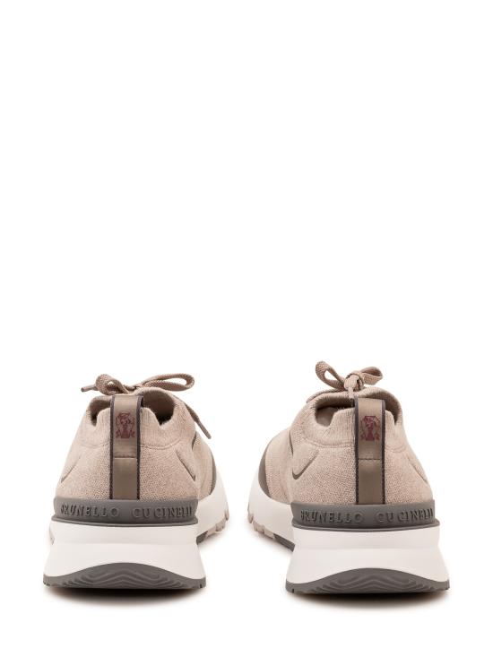 26FW 브루넬로 쿠치넬리 스니커즈 MZUAUFO340 CEJ23 MANDORLA - BRUNELLO CUCINELLI