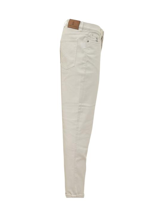 26FW 브루넬로 쿠치넬리 데님 팬츠 M277PO2090 C7007 ENGLISH WHITE - BRUNELLO CUCINELLI