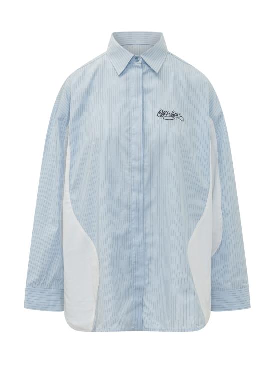 26FW 오프화이트 셔츠 2FB00670T W488 HEATHER WHITE