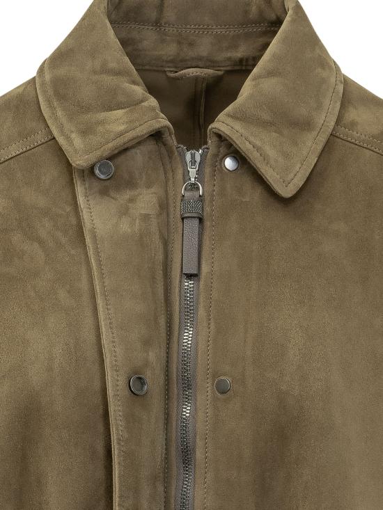 26FW 브루넬로 쿠치넬리 무스탕 MPCAI7594 C9801 ORIGANO - BRUNELLO CUCINELLI