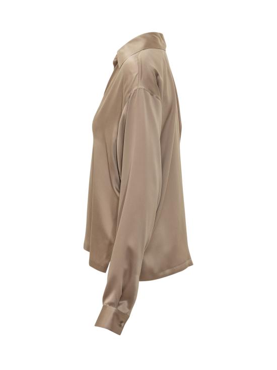 26FW 톰포드 폴로 티셔츠 TS2144FAX1720 JBQ DESERT TAUPE - TOMFORD