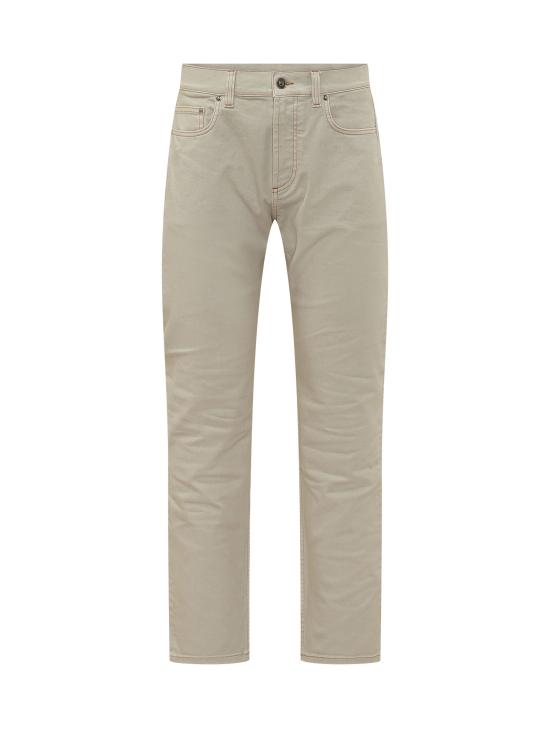 26FW 베르사체 데님 팬츠 10243631A18625 1DB80 OFF WHITE