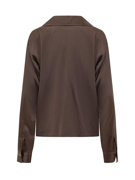 26FW 톰포드 폴로 티셔츠 TS2144FAX1720 EDB ESPRESSO - TOMFORD