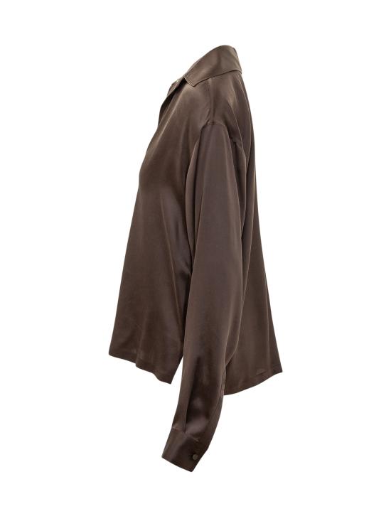 26FW 톰포드 폴로 티셔츠 TS2144FAX1720 EDB ESPRESSO - TOMFORD