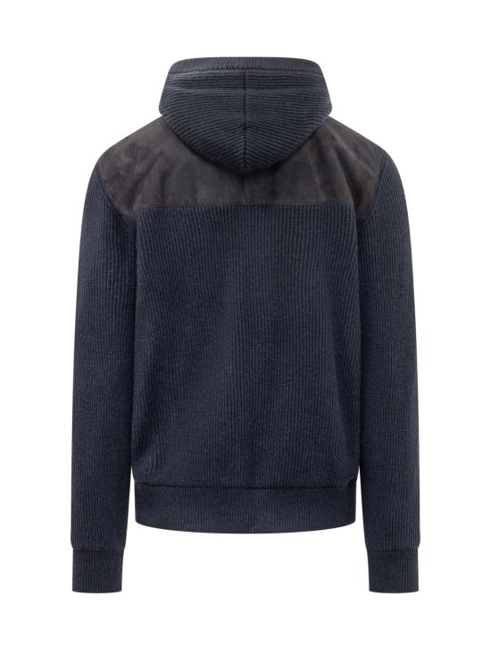 26FW 브루넬로 쿠치넬리 무스탕 MPCLF2053 CWK69 NAVY - BRUNELLO CUCINELLI