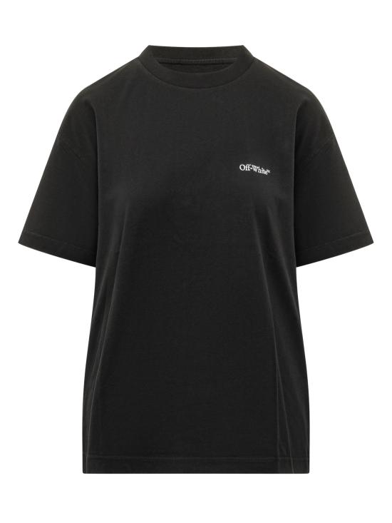 26FW 오프화이트 반팔 티셔츠 2FA00644T W036 BLACK BALSAM GREEN