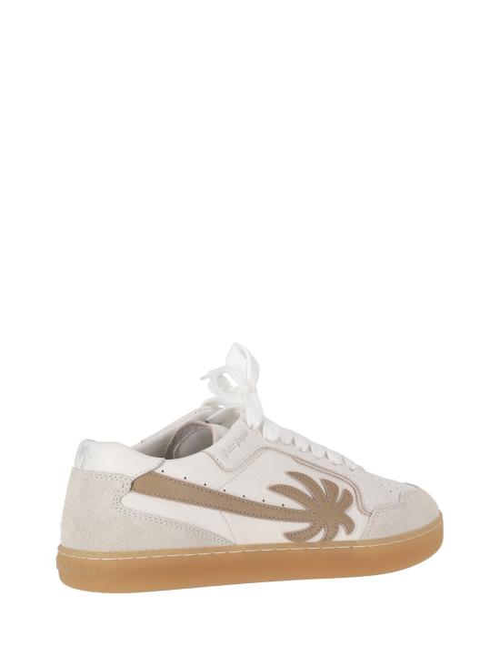25FW 팜앤젤스 스니커즈 PWIA063F25LEA001 0161 WHITE BE - PALM ANGELS