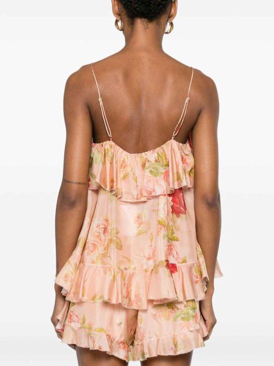 26FW 짐머만 민소매 티셔츠 9094TSS264PROF Nude Neutrals - ZIMMERMANN