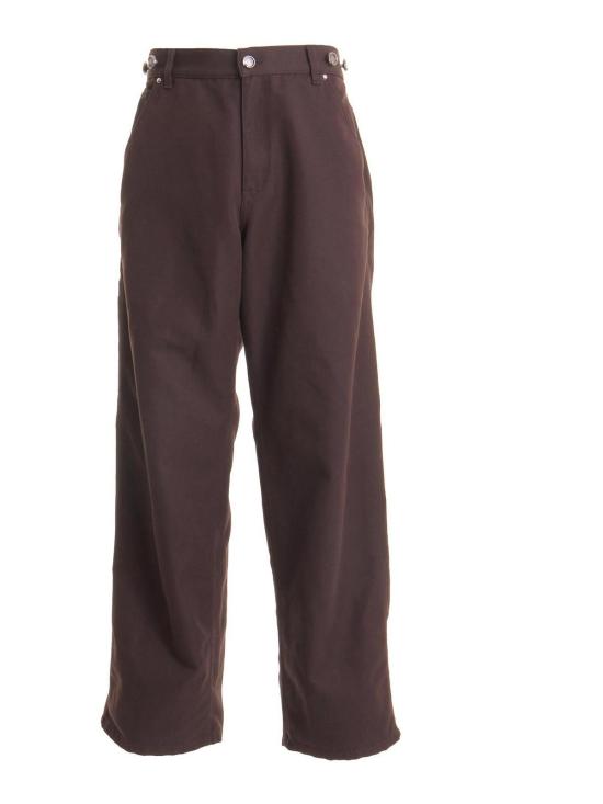25FW 로베르토 카발리 스트레이트 팬츠 VRJ232FN07101660 Brown