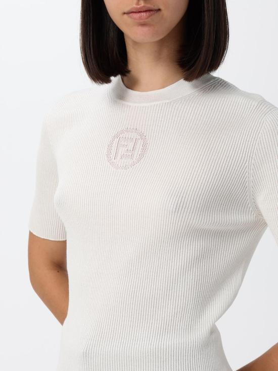 26FW 펜디 스웨터 FZXF22AYBX F08QQ White - FENDI