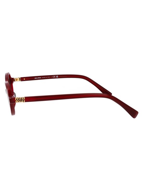 26SS 미우미우 뮤 리가르드 오벌 선글라스 0MU 04ZS 21I80Q red - MIU MIU