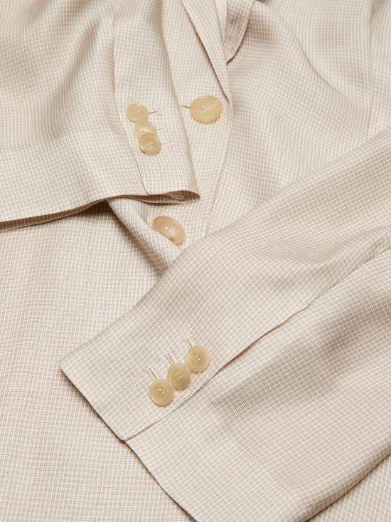 26SS 아크네 스튜디오 싱글 브레스티드 수트 자켓 AH0330 CT6 BEIGE MULTICOLOR - ACNE STUDIOS