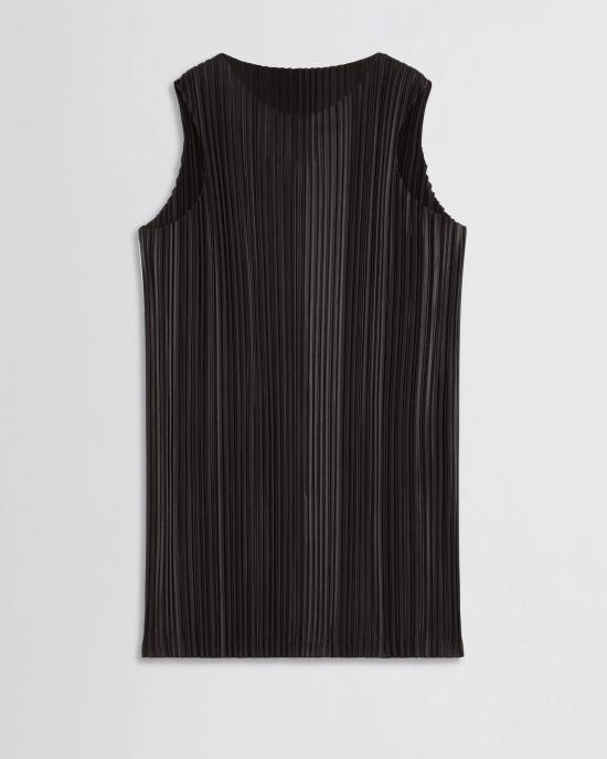 26SS 피비 파일로 민소매 티셔츠 DT140PL3193 900BK Black