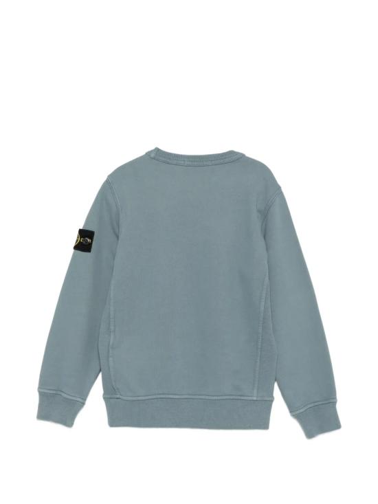 26FW [키즈] 스톤 아일랜드 캐시미어 니트 L2S166100001S0A20 V004B Azzurro - STONE ISLAND