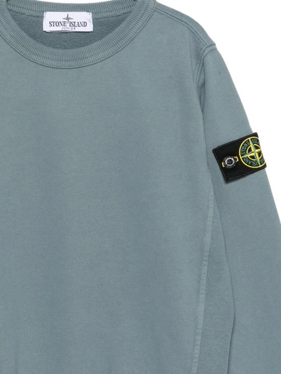 26FW [키즈] 스톤 아일랜드 캐시미어 니트 L2S166100001S0A20 V004B Azzurro - STONE ISLAND