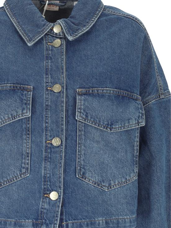 26SS 엠므 마렐라 데님 셔츠 2615111014200 801001 Blue jeans - EMME MARELLA