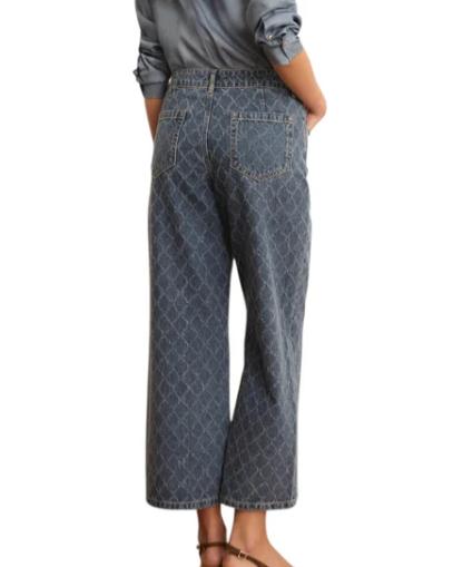 26SS 엠므 마렐라 데님 팬츠 2615181014200 802001 Blue jeans - EMME MARELLA