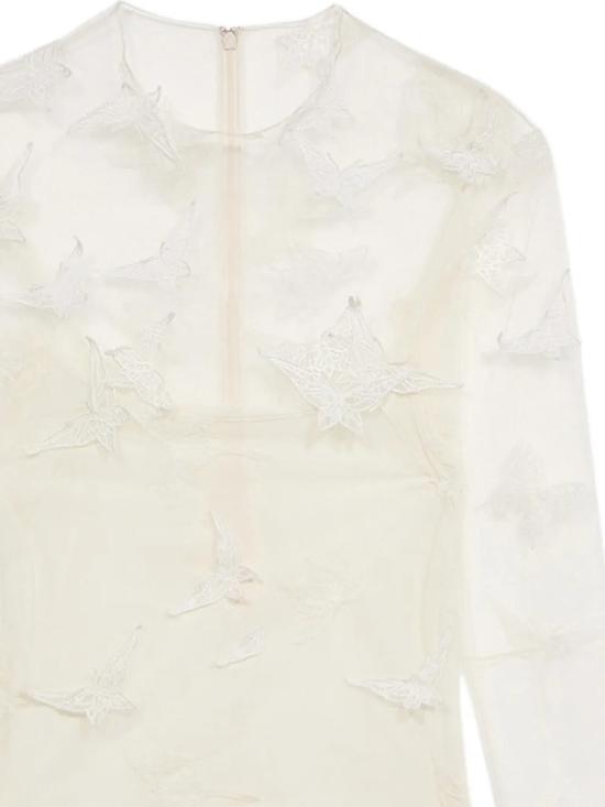 26SS 블루마린 긴팔 티셔츠 P644C262A F0108 BUTTER WHITE - BLUMARINE