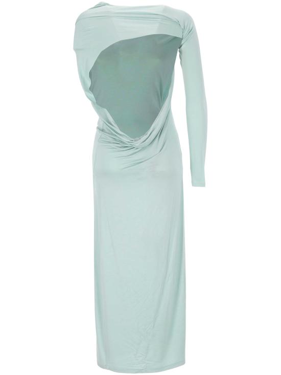 26SS 뮈글러 롱 원피스 26S1RO18503012 2920 Powder blue - MUGLER