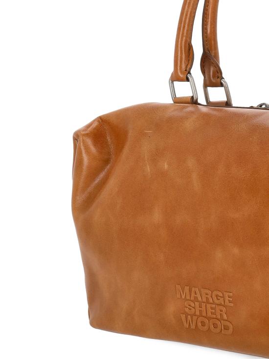26SS 마지셔우드 토트백 GG047530 SADDLE BROWN PULL UP - MARGE SHERWOOD