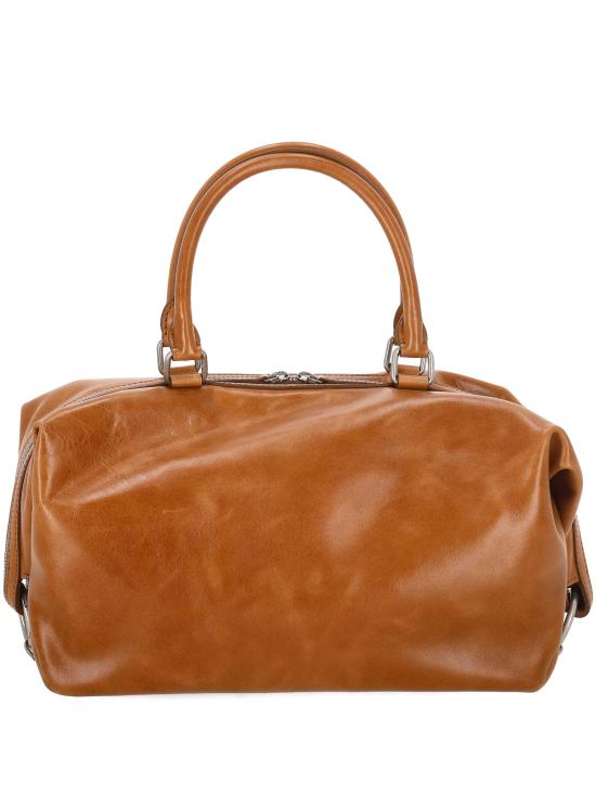 26SS 마지셔우드 토트백 GG047530 SADDLE BROWN PULL UP - MARGE SHERWOOD