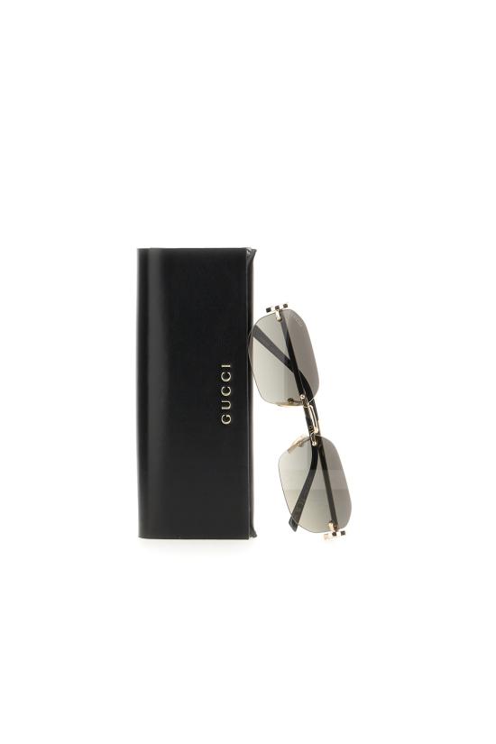 26FW 구찌 선글라스 A000Q4I3331 8013 ORO GRIGIO - GUCCI