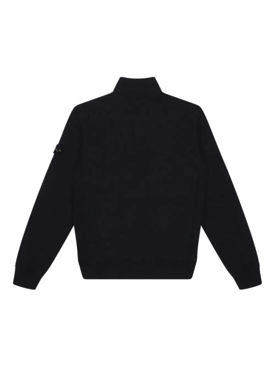 26FW [키즈] 스톤 아일랜드 터틀넥 니트 L2S166100012S0A20 V0029 Nero - STONE ISLAND