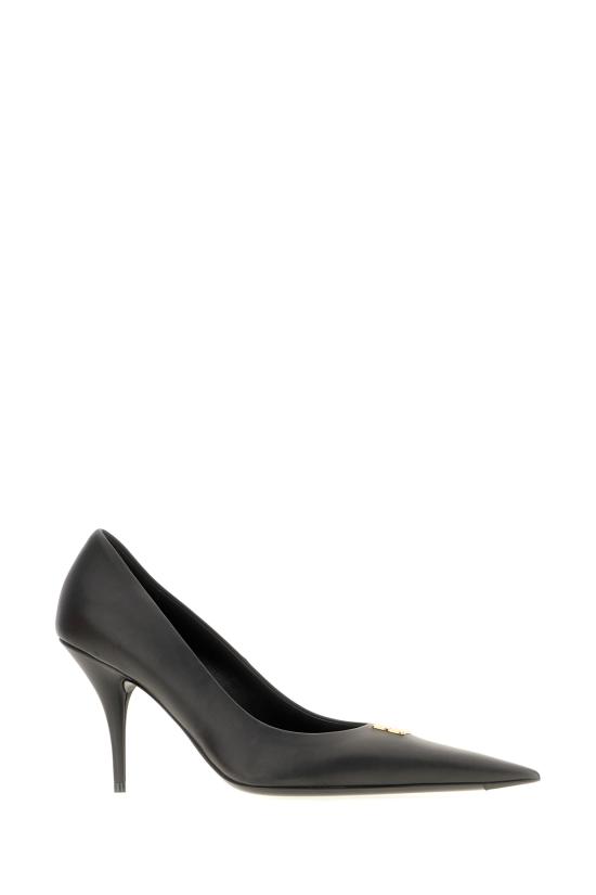 26FW 발렌시아가 에비뉴 BB 에디터 펌프스 845393WA919 1080 BLACK GOLD - BALENCIAGA