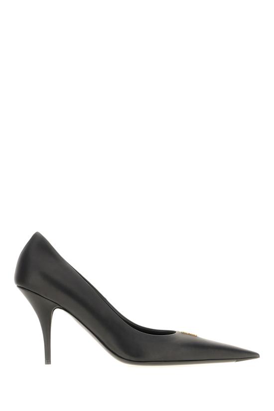 26FW 발렌시아가 에비뉴 BB 에디터 펌프스 845393WA919 1080 BLACK GOLD