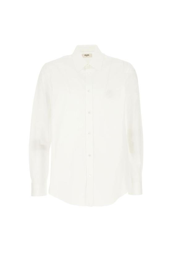 26FW 셀린느 긴팔 셔츠 RC0LK0T01 01BC WHITE