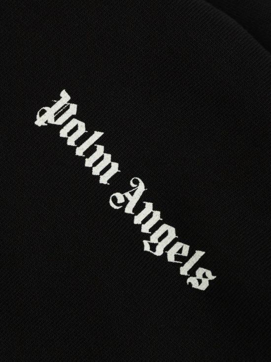 25FW [키즈] 팜앤젤스 티셔츠 PBBB011C99FLE002 1003 BLACK OFF - PALM ANGELS