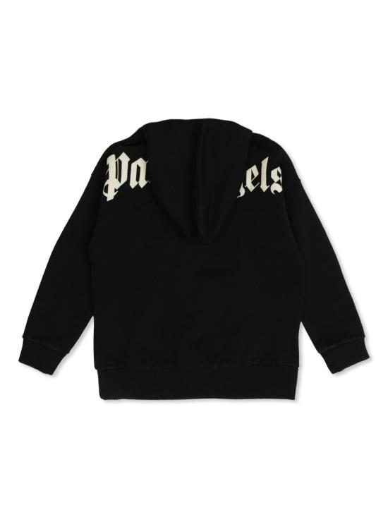 25FW [키즈] 팜앤젤스 티셔츠 PBBB011C99FLE002 1003 BLACK OFF - PALM ANGELS