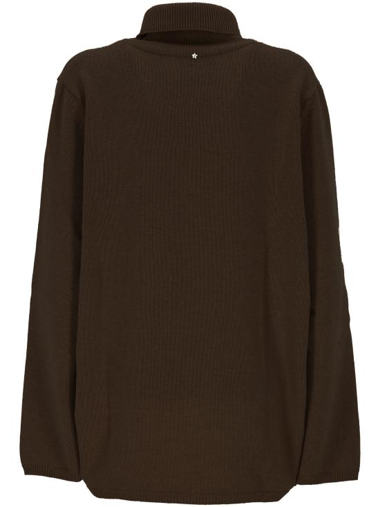 25FW 로레나안토니아찌 스웨터 I25120DM34A2472 0290 Coffee brown - LORENA ANTONIAZZI
