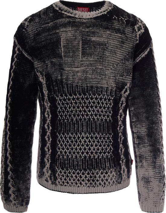 26FW 디젤 스웨터 1625143 BLACK