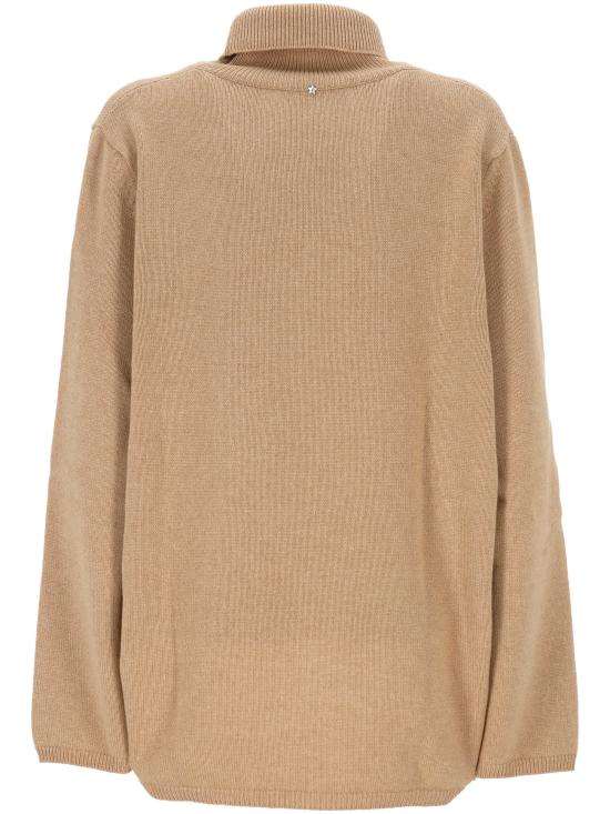 25FW 로레나안토니아찌 스웨터 I25120DM34A2472 0236 Light camel - LORENA ANTONIAZZI