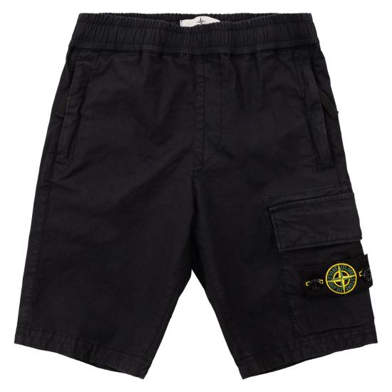 26SS [키즈] 스톤 아일랜드 쇼츠/버뮤다 L1S16L100003S0001 V0020 NAVY BLUE