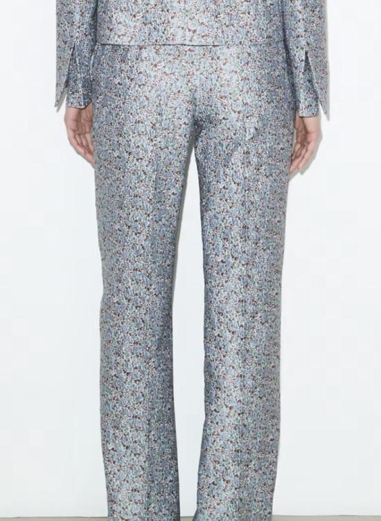 26FW 토리버치 팔라초 팬츠 180771 403 BLUE FLORAL - TORY BURCH