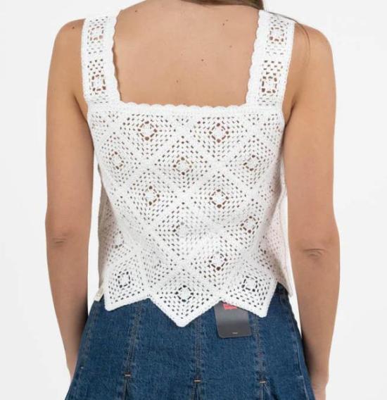 26SS 엠므 마렐라 민소매 티셔츠 2615361042200 074001 White - EMME MARELLA