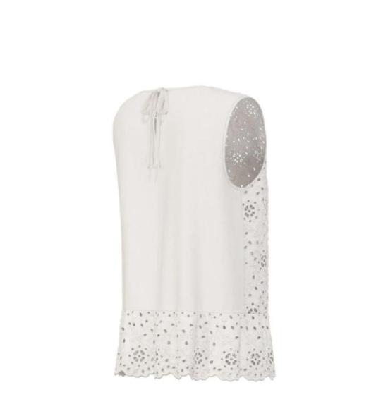 26SS 엠므 마렐라 민소매 티셔츠 2615941022200 517001 Off White - EMME MARELLA