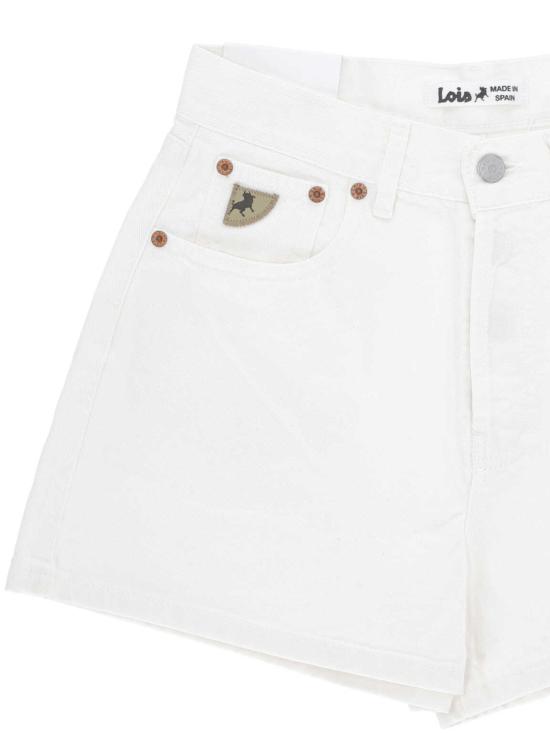 26SS 이오이스 데님 숏팬츠 33477920 01 White - IOIS