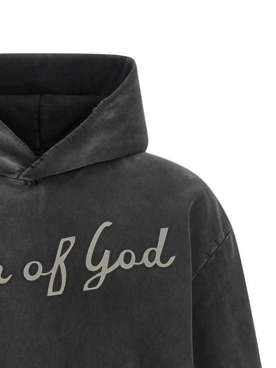 26SS 피어오브갓 후드 티셔츠 FG9M129936BHF OFF BLACK - FEAR OF GOD