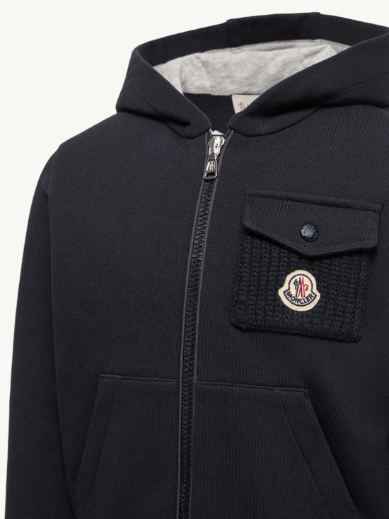 26FW [키즈] 몽클레어 니트/스웻셔츠 L29548G00011899PS 778 Blu - MONCLER