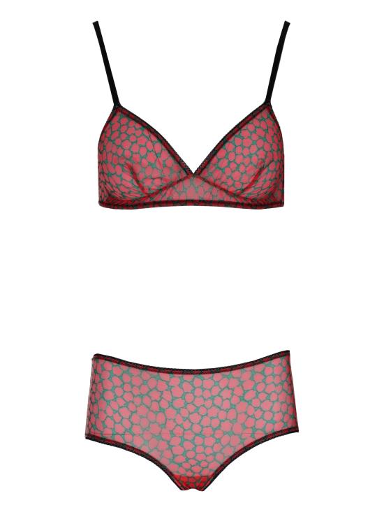  로라 우비나티 브라  E4R05RT 01 CORAL RED - LAURA URBINATI