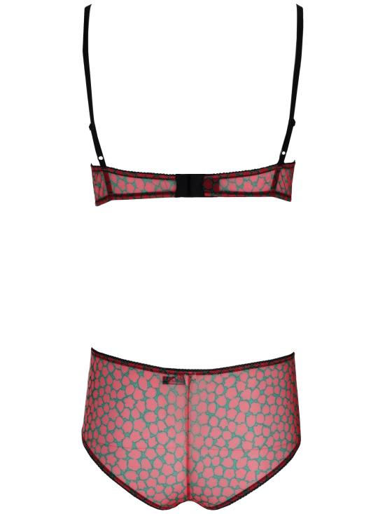  로라 우비나티 브라  E4R05RT 01 CORAL RED - LAURA URBINATI