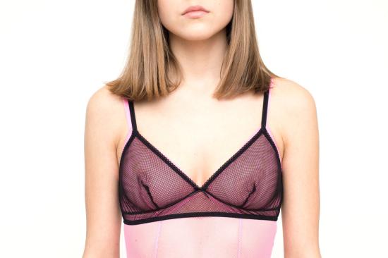 26SS 로라 우비나티 브라  E7R04PR 90 BLACK - LAURA URBINATI